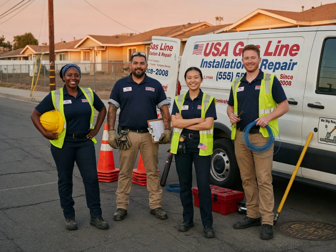 Gas Line Installation company in Lane, KS
